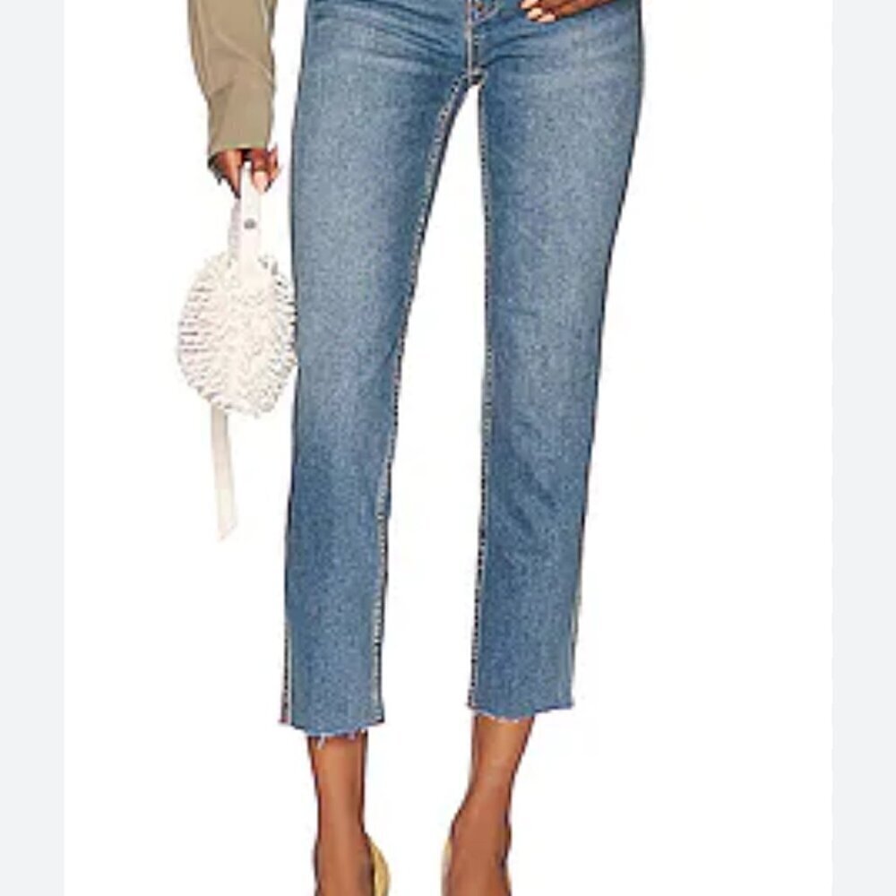 Boyish Womens Denim Billy High Rise Rigid Skinny Jeans Sz 26 in Blade Runner